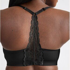 Knix Black Lace Racerback bralette - XXL